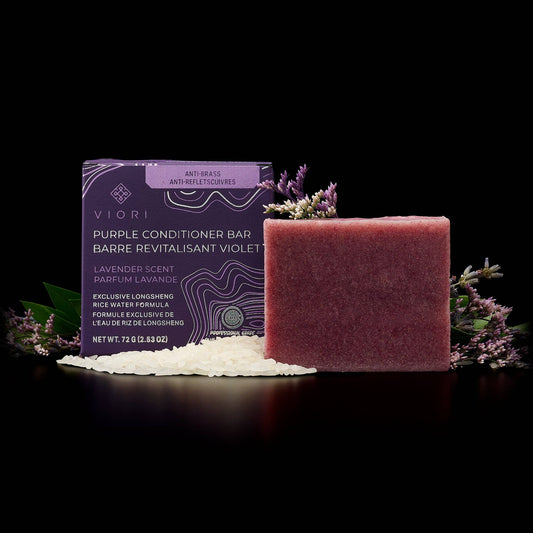 Rice Water Conditioner Bar | Purple Toning | All Hair