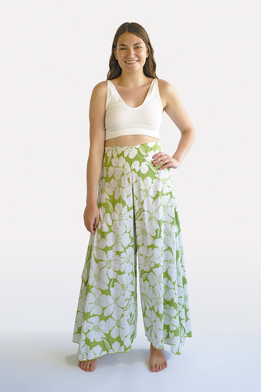 Olive Magnolia Boho Pants